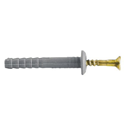 Дюбель-гвоздь с буртом 6х60 мм, 100 шт. 