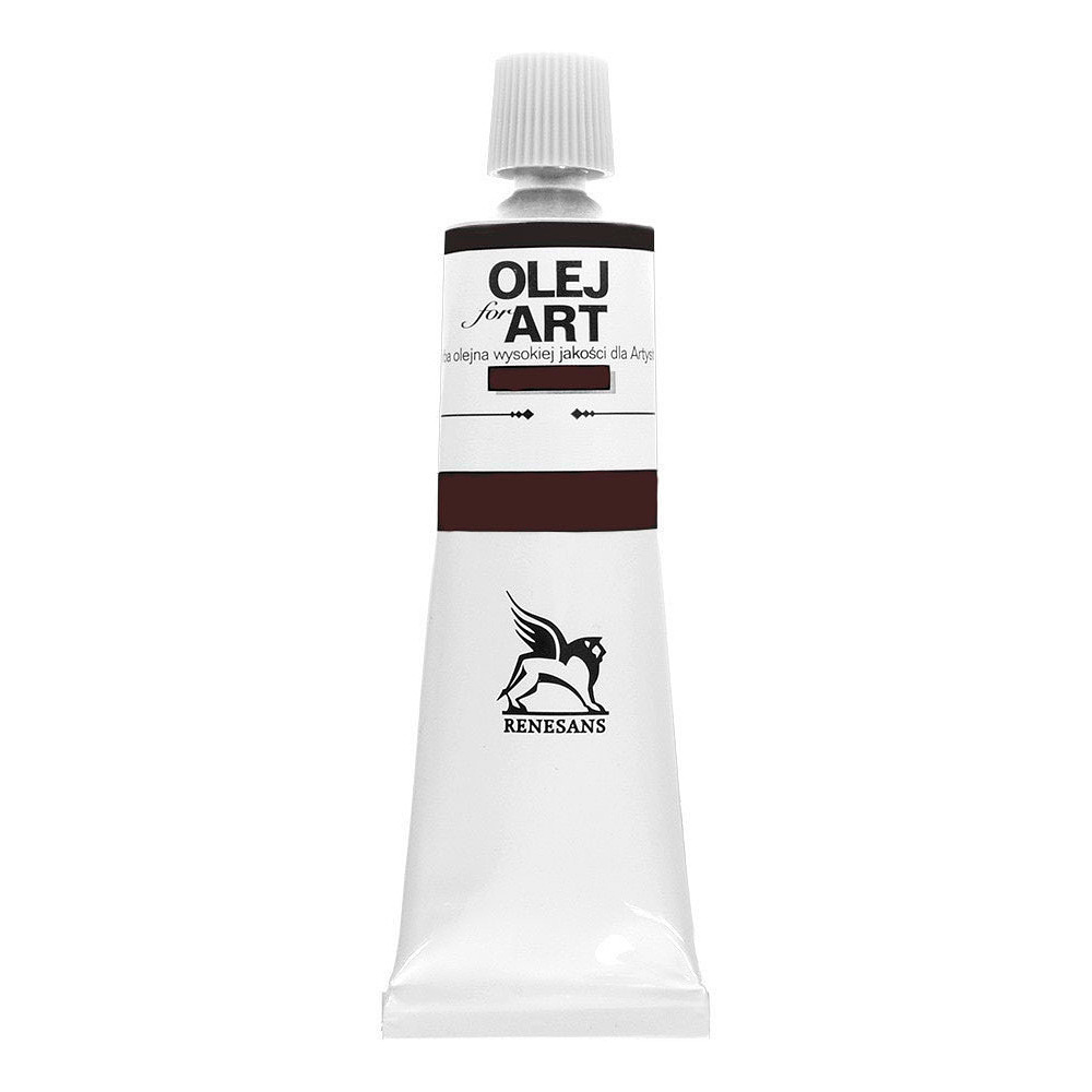 Краски масляные Renesans "Oils for art", 47 ван дик коричневый, 60 мл, туба