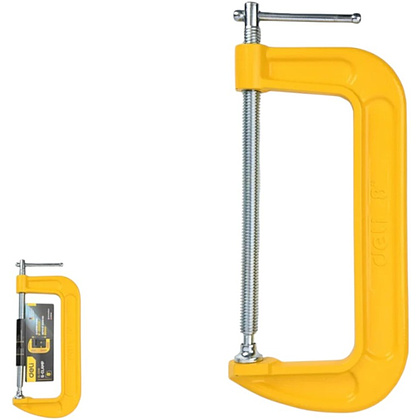 Струбцина G-образная Deli YS EDL-G208, 150 мм