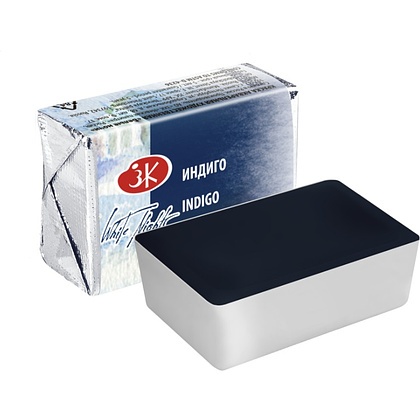 Краски акварельные "Белые ночи", 516 индиго, кювета