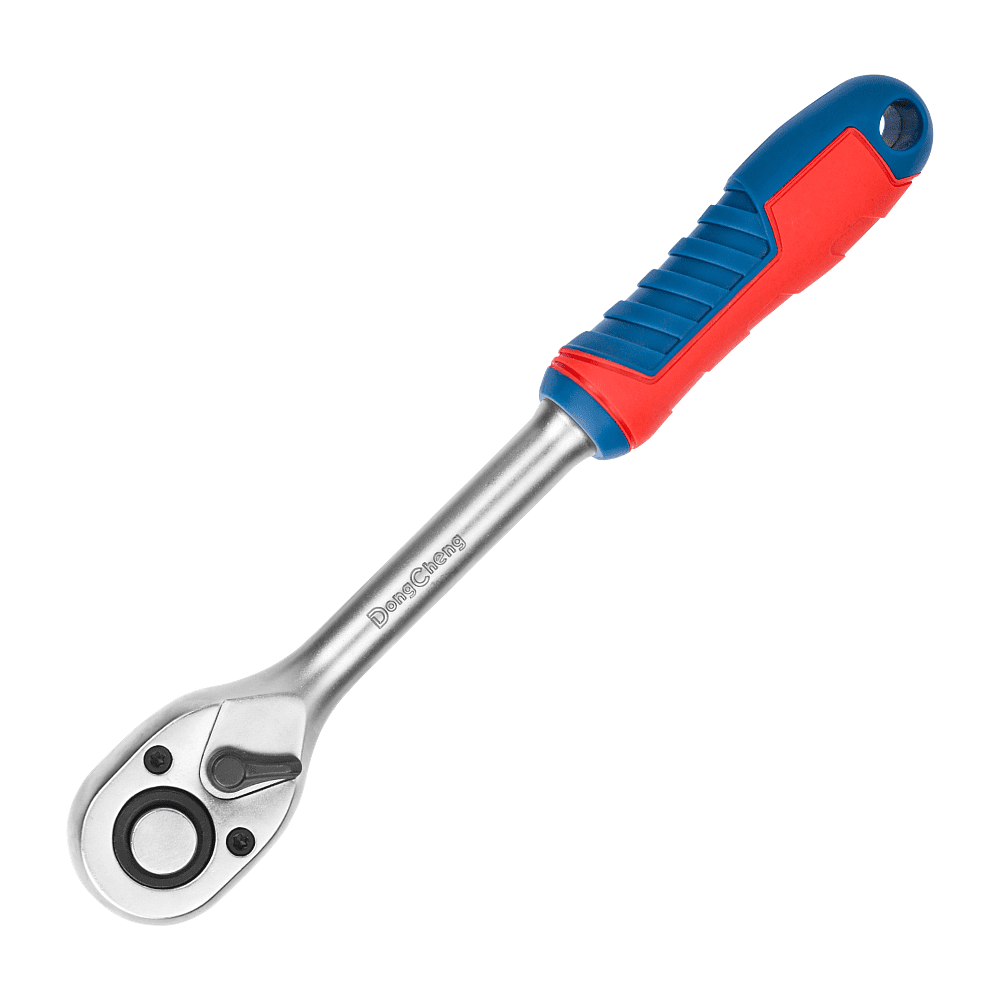 Ключ трещоточный DongCheng HD032103 1/2", 293 мм, 45 зубьев