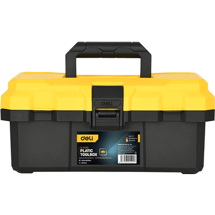 Ящик для инструмента Deli "EDL432612", 290х155х130 мм, пластмасса