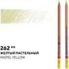 Карандаш цветной "Мастер-класс", 262, желтый пастельный - 2