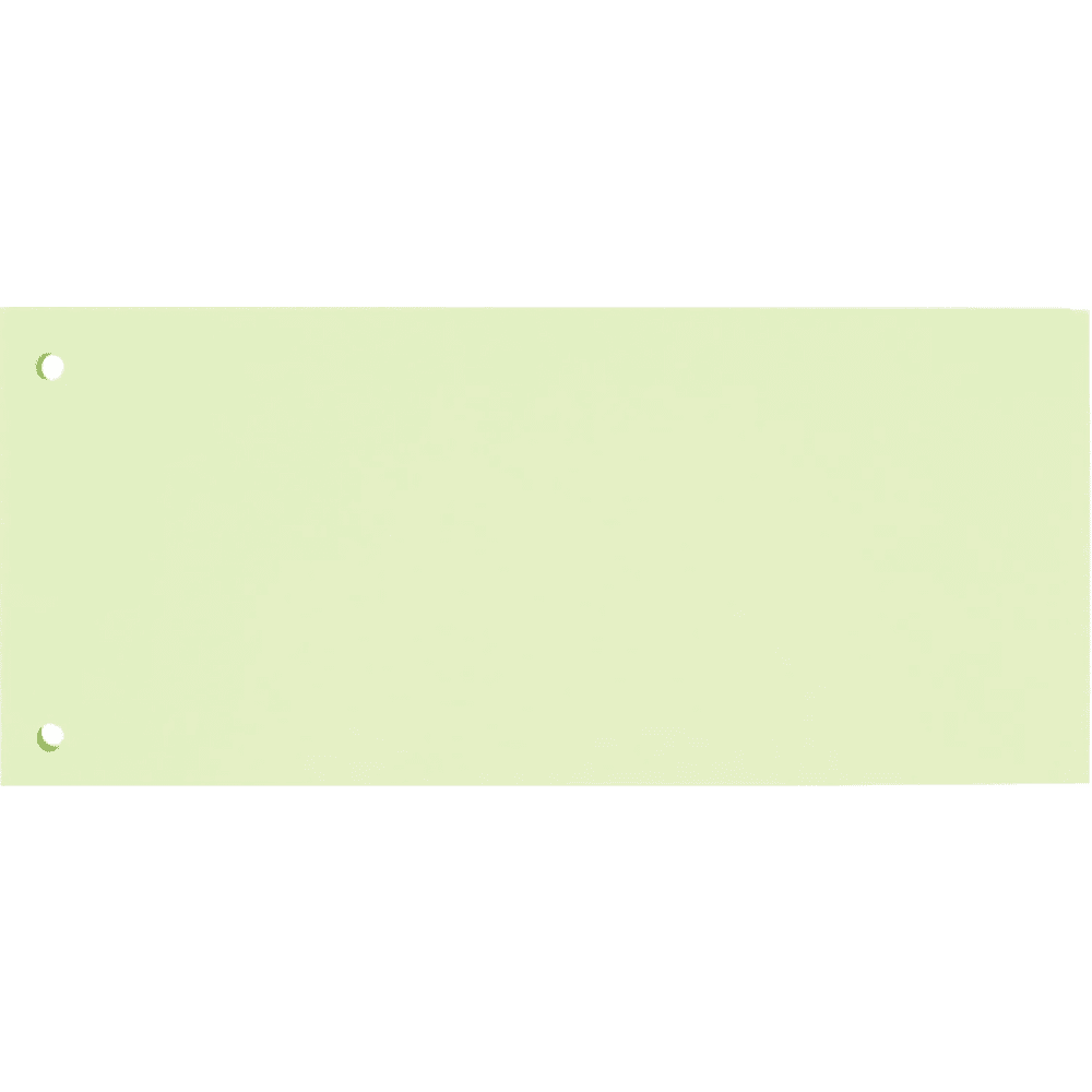 Разделитель для документов "Комус", 100 шт, зеленый - 2