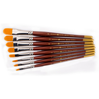 Кисть "Decola", синтетика, овальная, №16 - 4