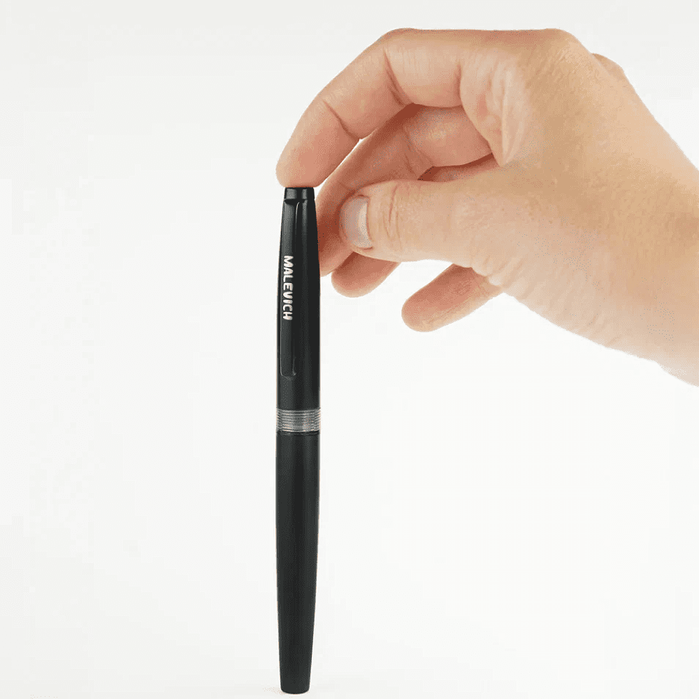 Ручка перьевая EF "Малевичъ", металл, с конвертером, черный - 7