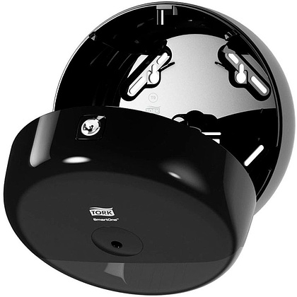 Диспенсер TORK SmartOne, для туалетной бумаги в мини рулонах, пластиковый, черный, T9 - 2