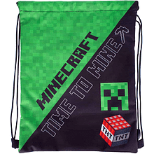 Мешок для обуви "Minecraft Time To Mine"