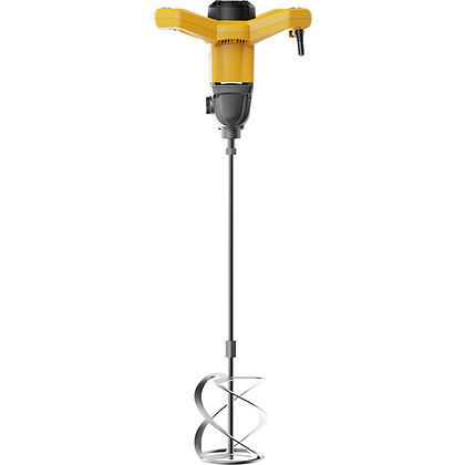 Миксер строительный Deli YS EDC176, 1400 Вт, 1 венчик, желтый - 5