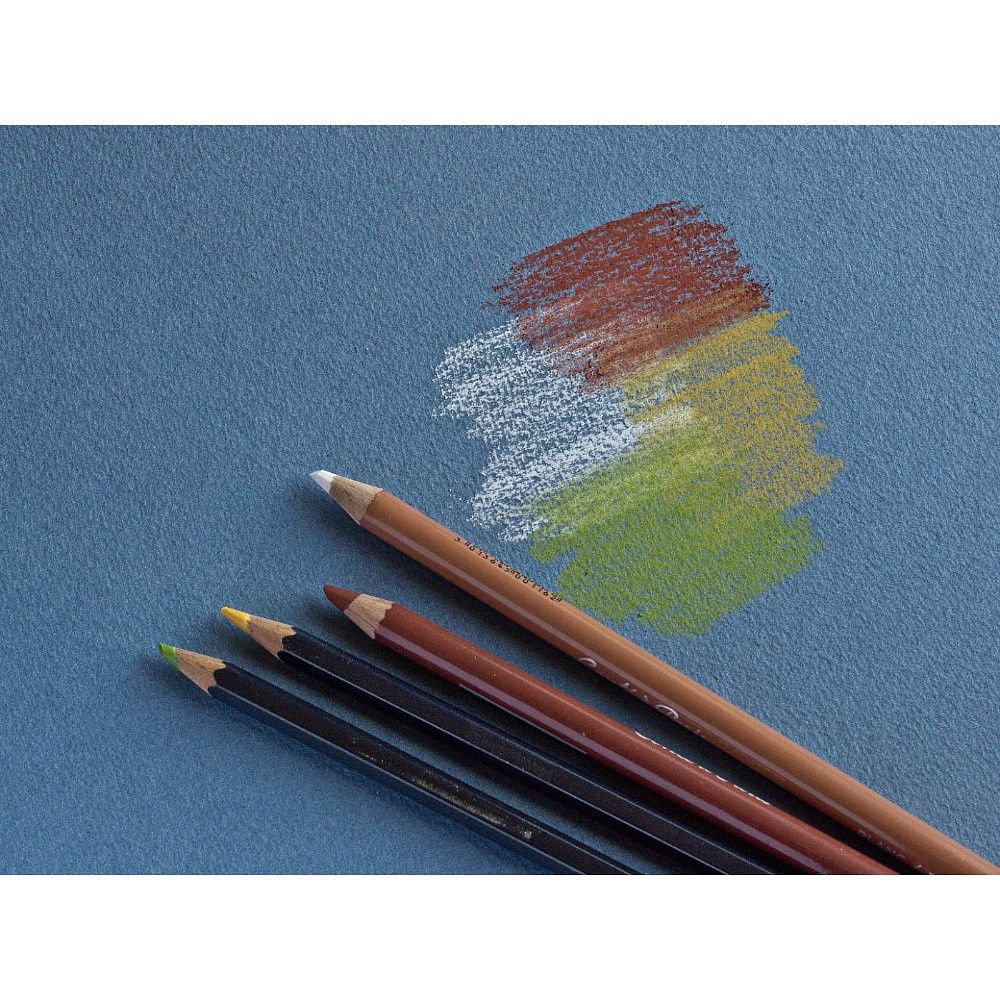 Бумага для смешанных техник "Fabriano. Cromia", 50х65 см, 220 г, серый - 4