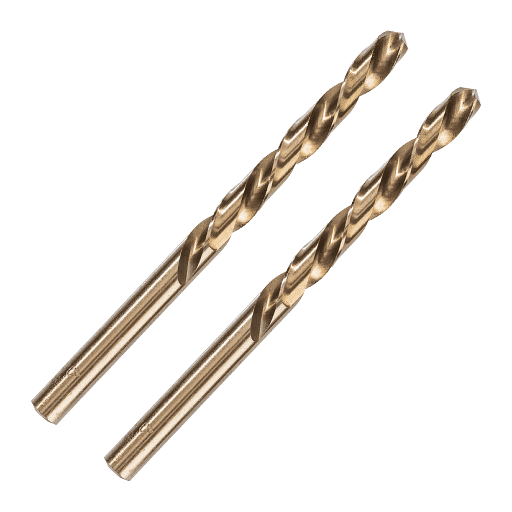 Сверло по металлу Deli RS EDH-MHZ020-E2, 2.0 мм, DIN 338, HSCo 5%, 2 шт.