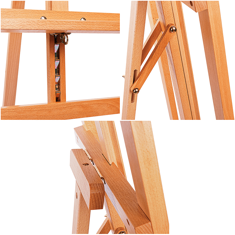 Мольберт лира "Студия", бук, 224 см, холст до 126 см - 5