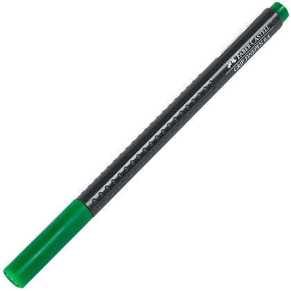 Ручка капиллярная "Grip", 0.4 мм, зеленый