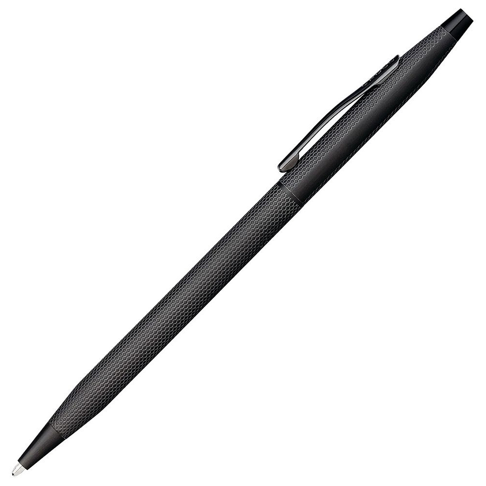 Ручка шариковая автоматическая "Cross Classic Century Brushed Black PVD" 0.7 мм, черный, стерж. черный - 2