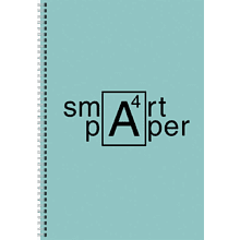 Тетрадь "Smart paper. No 2", А4, 80 листов, зеленый