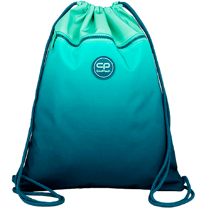 Мешок для обуви Coolpack "Vert Gradient Blue lagoon", 42.5x32.5 см, полиэстер, зеленый, синий