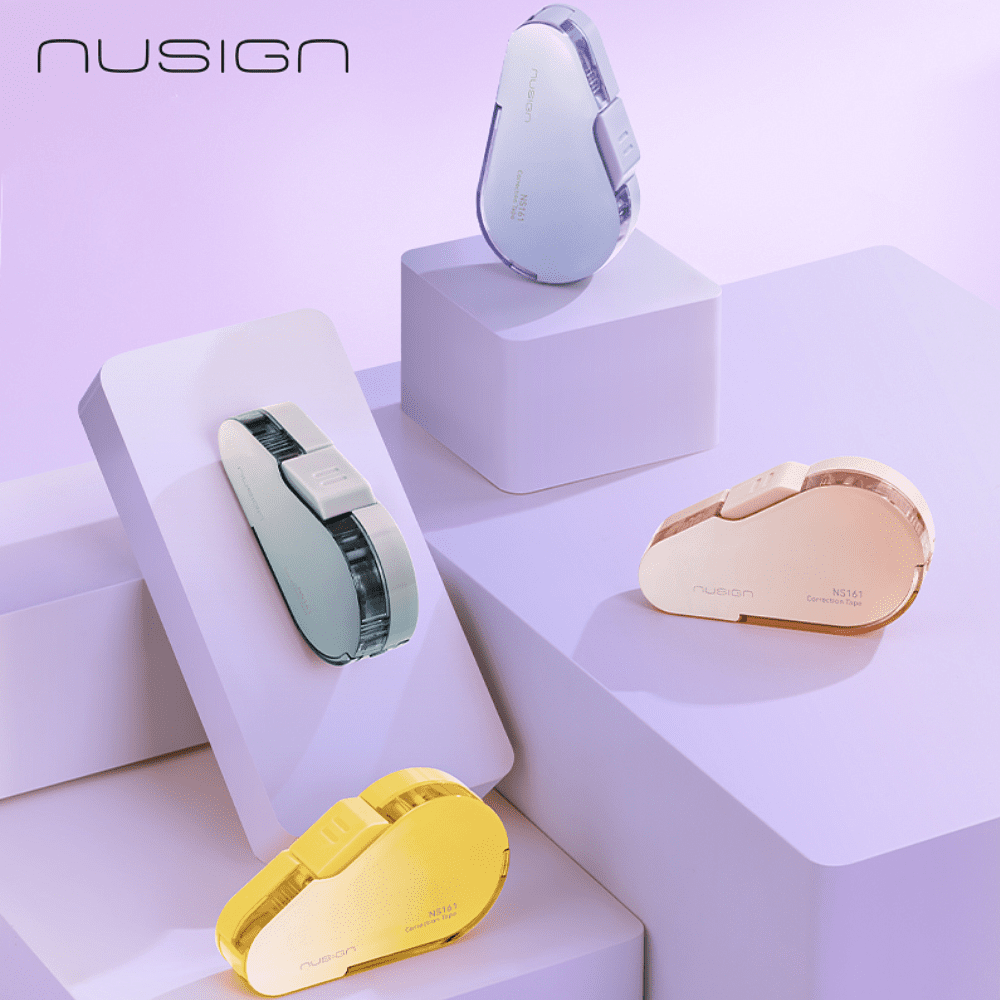 Корректор роллер "Nusign 161", 6 мх5 мм, зеленый - 2