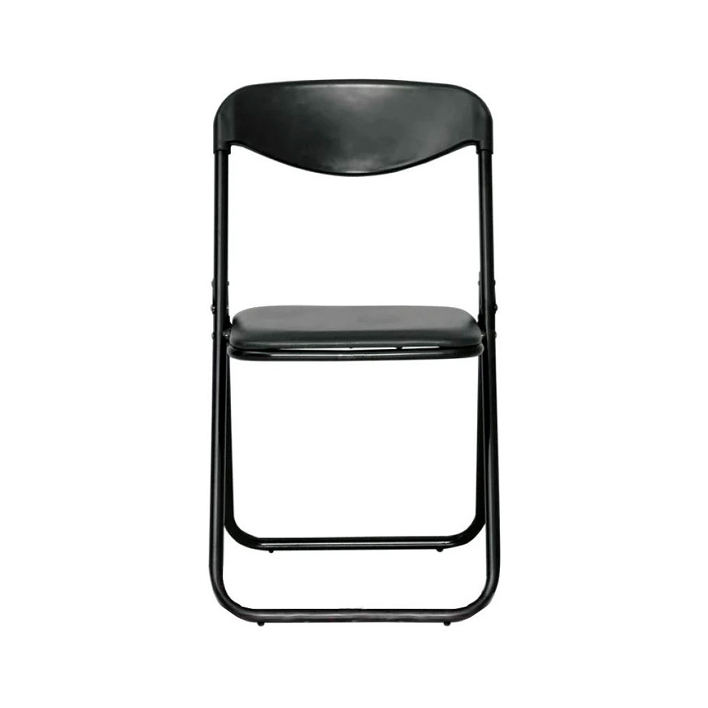 Стул для посетителей JACK BLACK кожзам, черный - 4