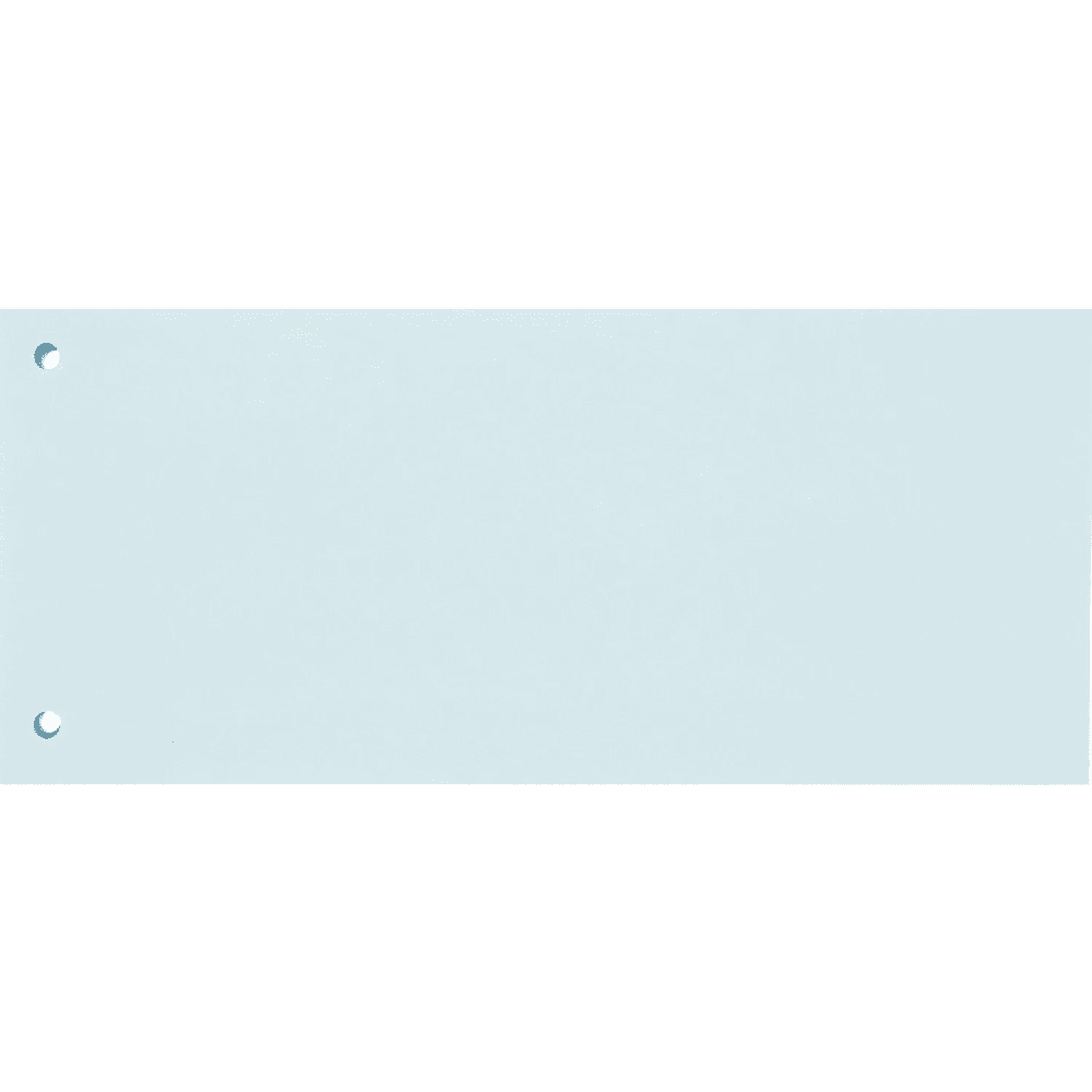 Разделитель для документов "Комус", 100 шт, голубой - 2