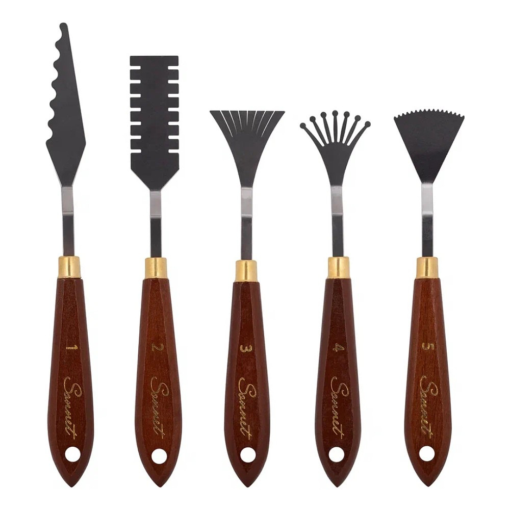 Мастихин "Сонет", набор, 5 штук, фигурные - 3