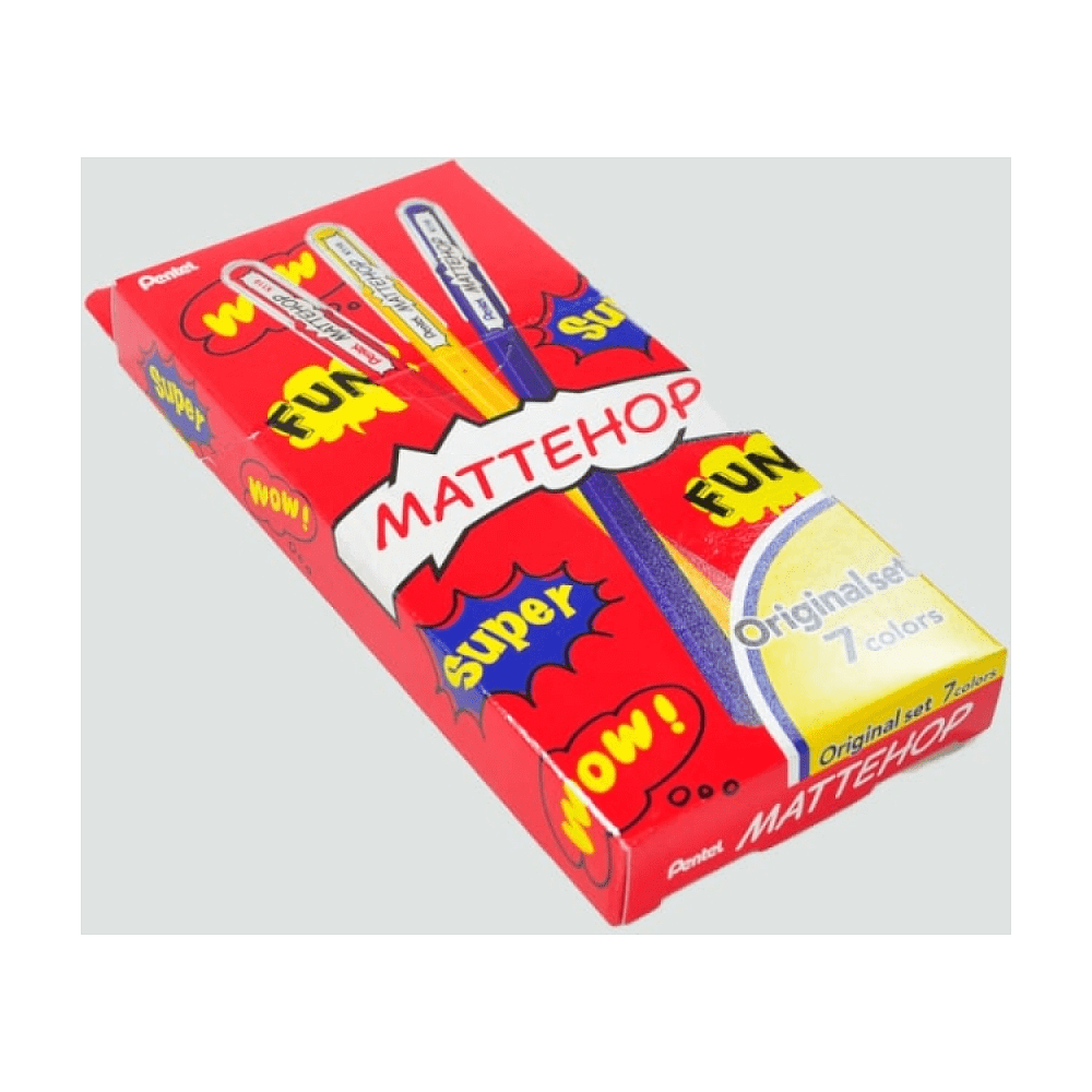 Набор ручек гелевых Mattehop "Original Set", 0.5 мм, ассорти, 7 шт - 5