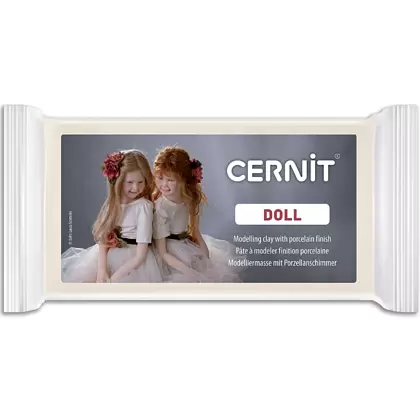 Полимерная глина "Cernit DOLL", 500 г, бисквит