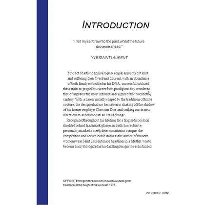 Книга на английском языке "Little Book of Yves Saint Laurent: The Story of the Iconic Fashion House", Baxter-Wright E. - 8