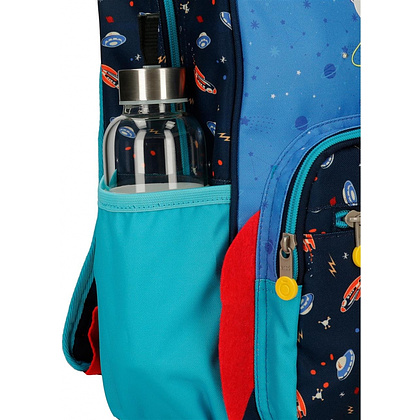 Рюкзак школьный Enso "Outer space" S, синий, черный - 5