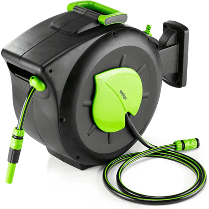 Шланг поливочный Amigo Grande 79668, на катушке, с коннектором, 1/2", 30 м