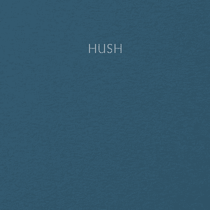 Блокнот "Hush.6", A5, 80 листов, в клетку, синий - 2