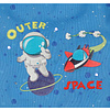 Рюкзак школьный Enso "Outer space" S, синий, черный - 7