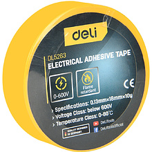 Изолента ПВХ Deli 130 мкм