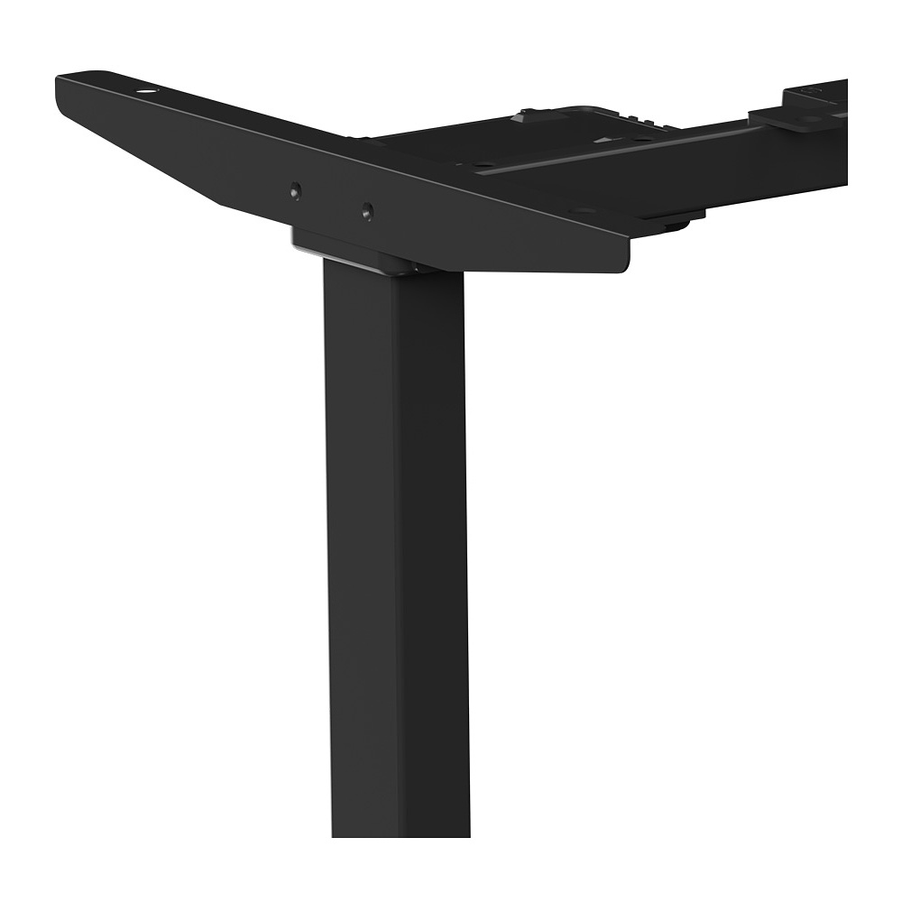 Стол с электроприводом WellDesk Prime 1300x675х18 черный/дуб санта-фе винтаж (9191461+9178196) - 7