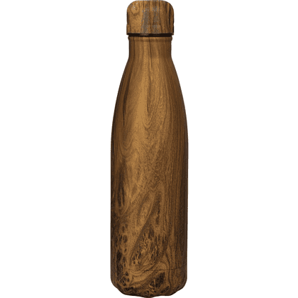 Бутылка для воды "Britewood S4", 500 мл, коричневый
