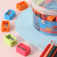 Точилка на 1 отверстие "iSelect", ассорти