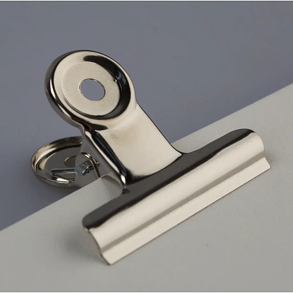 Зажим для бумаги "Сонет", 50 мм, набор 2 штуки - 4