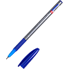 Ручка шариковая "Office Grip", 0.7 мм, серый, стерж. синий - 3