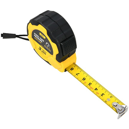 Рулетка Deli YS EDL3795, 3 м х 16 мм, желтый, черный - 6