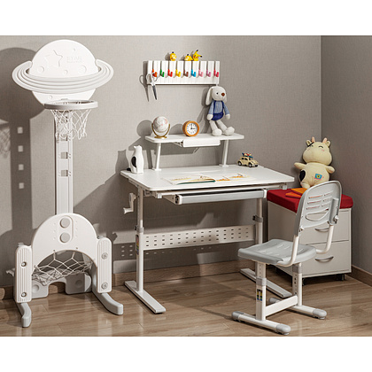 Стол Ergosmart E601S GREY, 900х600х(540-760) мм - 12