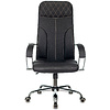 Кресло для руководителя Бюрократ CH-608SL/ECO, эко.кожа, металл, черный - 2