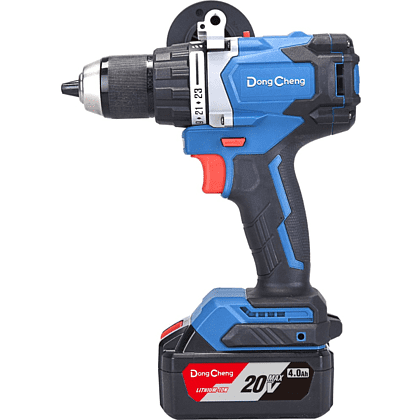 Аккумуляторная дрель-шуруповерт DongCheng DCJZ06-13 (TYPE FK), 20 В, без аккумулятора и зарядного устройства - 2