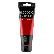Краски акриловые "Blockx", 420 кармин, 120 мл