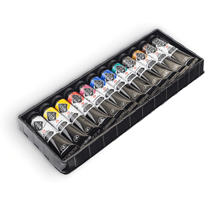 Краски акриловые Мастер Класс, 12 цветов, 18 мл. - 6