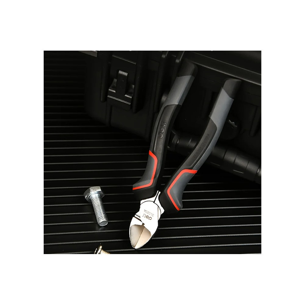 Бокорезы Deli RS EDL0204, 160 мм., красный, черный - 4
