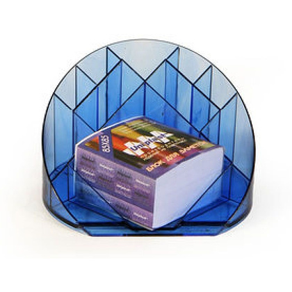 Подставка для канцелярских мелочей "Форум", 550x160x95 мм, синий