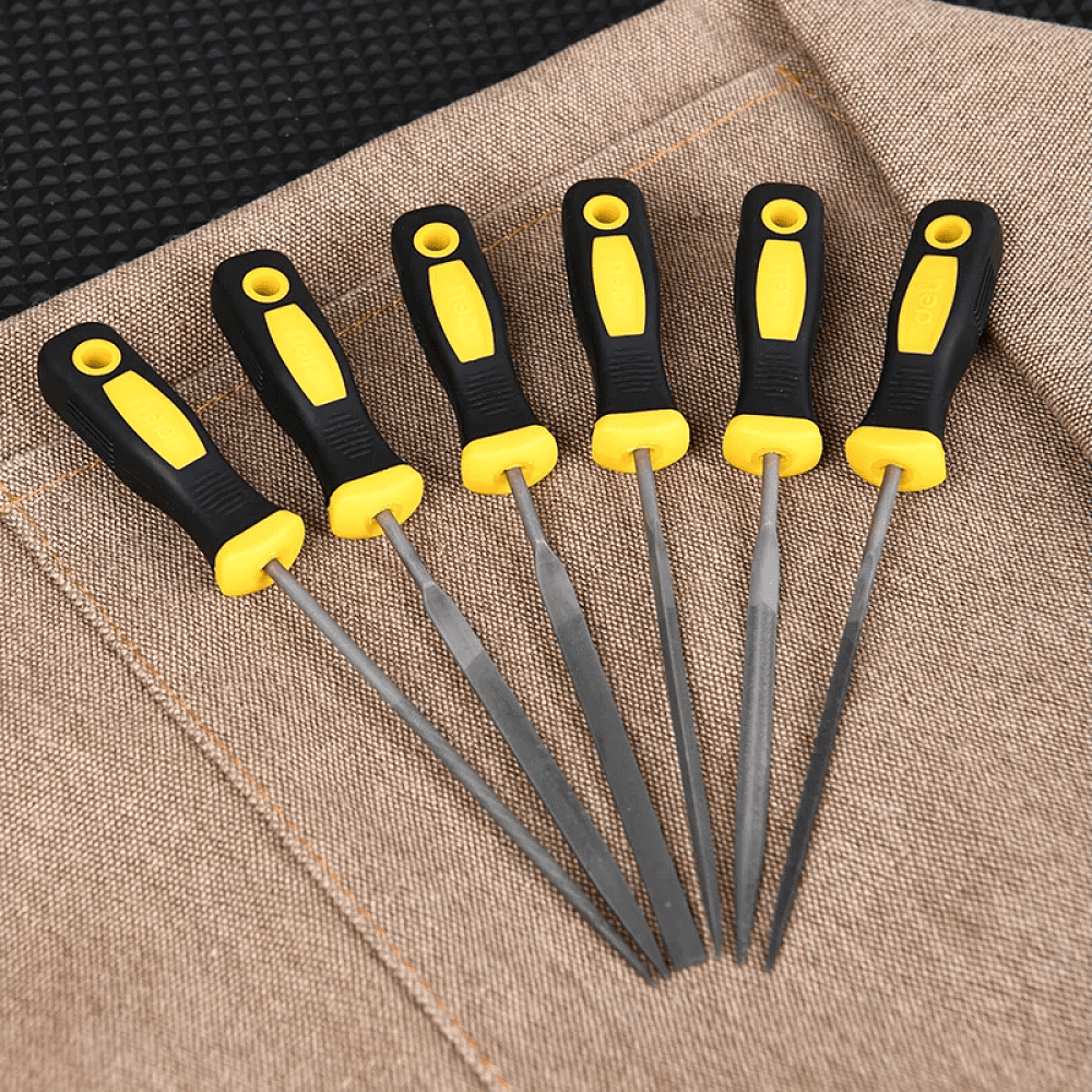 Набор надфилей Deli YS EDL2141, 160 мм, 6 шт. - 3