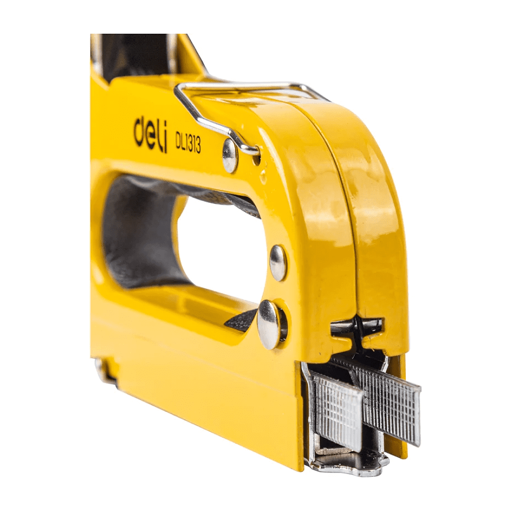 Степлер Deli YS EDL1313, механический, 3-в-1 + комплект скоб (П, U, T) - 11