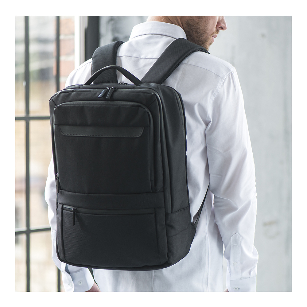 Рюкзак для ноутбука "Vector", черный - 7