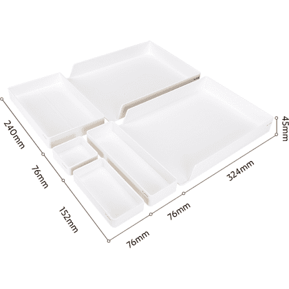 Набор настольный "Nusign", белый - 3