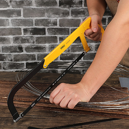 Набор полотен для ножовки Deli YS EDL4673, по металлу, 300 мм, 24TPI, 5 шт, черный - 4